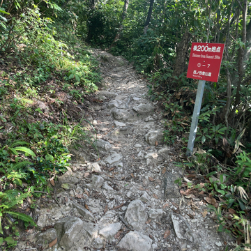200看板を過ぎたらもう少し
