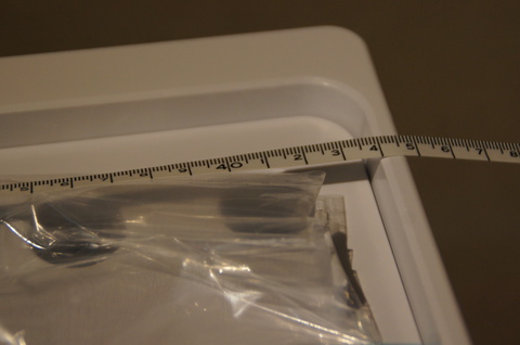 トレイ自体の幅は44cmくらい