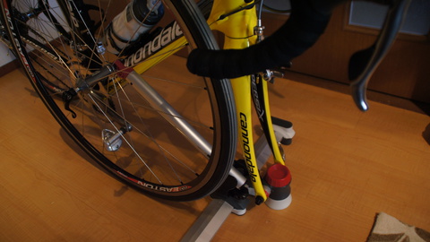 ホイールホルダはかなり接近可能