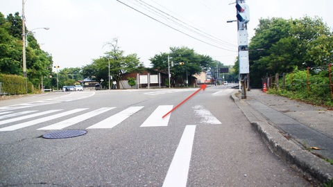 スタートは土清水交差点