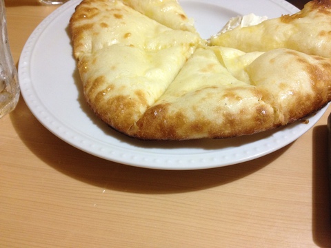 一番人気のクリームチーズナン