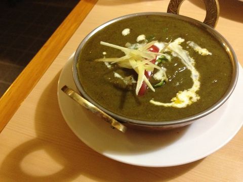 ホウレンソウチキンカレー