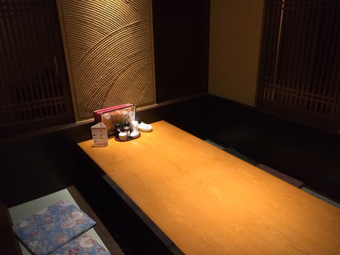 半個室席が主