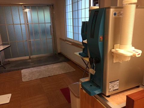 ホシザキのウォーターサーバーが嬉しい