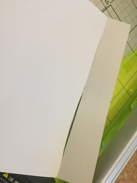 ノリが付着して切れ味が落ちた