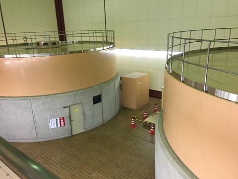 手取川第1発電所の2つのタービン