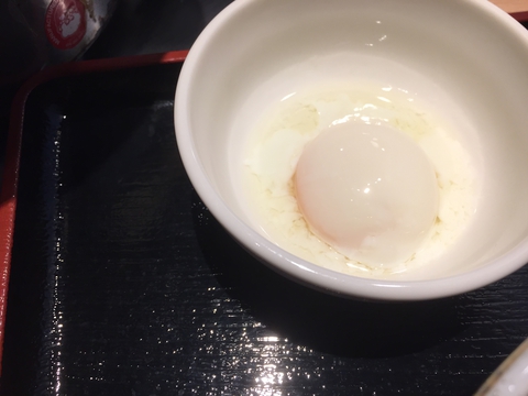 温泉卵も付いてくる