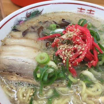 紅生姜とゴマをまずかけて