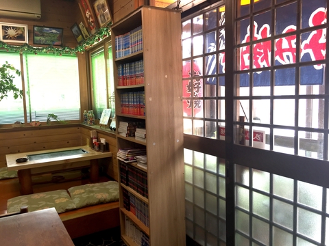 お好み焼き かわさきの店内の様子