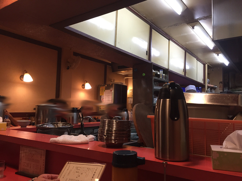 中華飯店 王蘭の店内