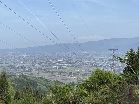 立山が見える