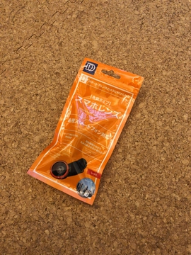 ダイソーのスマホ用クリップ魚眼レンズ