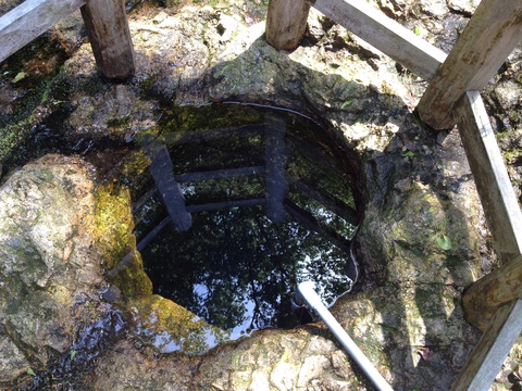 弘法池の清水