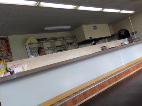 大きめのカウンター
