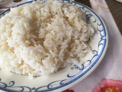 なんとカレーうどんでもライスサービス