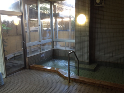 内湯より