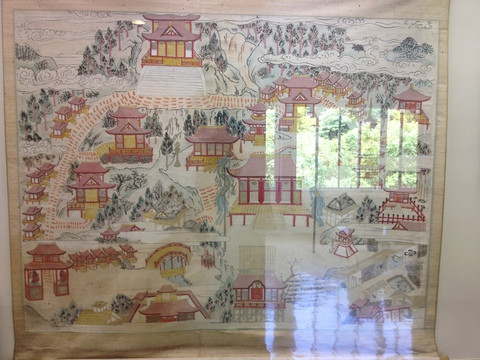 石動山古地図