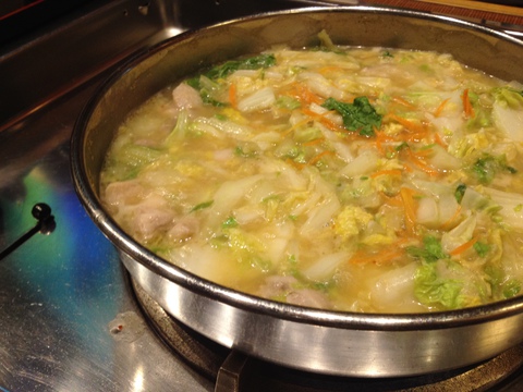 白菜がしんなりしてきたら食べごろ