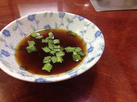 深い味わいのタレ