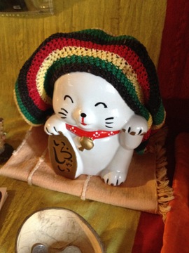 まねき猫もジャマイカン