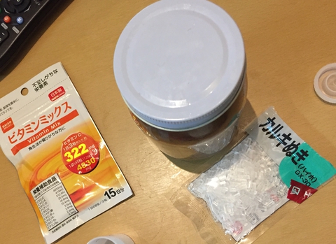 コーヒーとビタミンCとカルキ抜き
