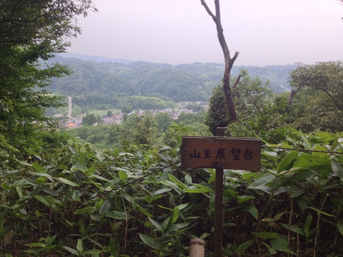 山王展望台からの眺め
