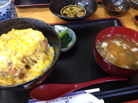 丼一番人気のカツ丼