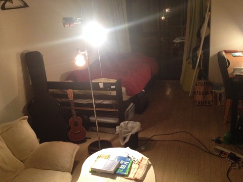 2日目の部屋。スタイリッシュ