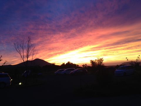 阿蘇くじゅうの夕焼け