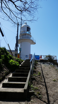 灯台が見えてきた