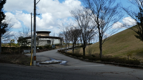 内川墓地公園スタート(駐車場は7-19時で閉鎖なので注意)