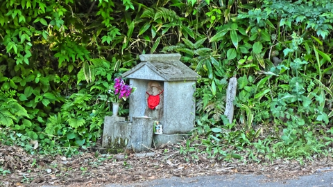 峠ピークのお地蔵様