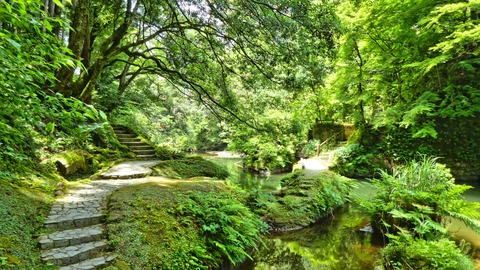 山中温泉四橋でも特に情緒を感じさせられる小才橋