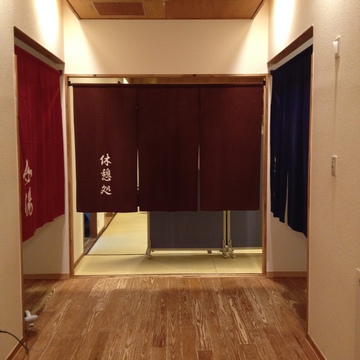 浴室の入り口