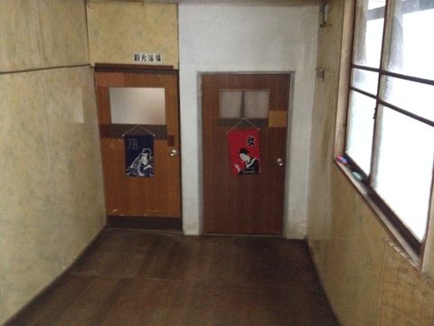 浴室の入り口