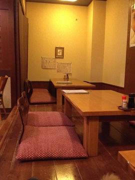 くつろげる小上がり