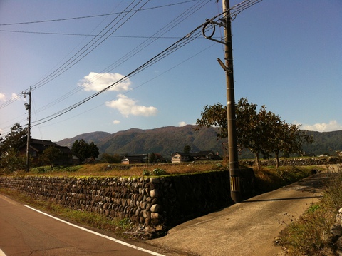 富山県道10号線より医王山