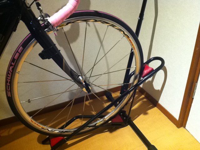 前輪だけでも安定