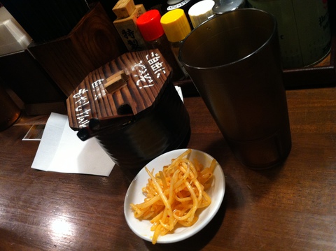 無料の味付けもやし