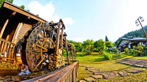 かずら橋のある志津原リゾート