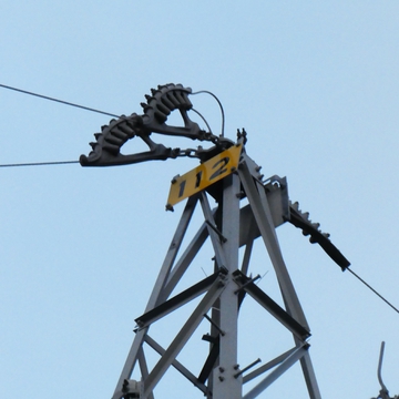 京福線112番番号札