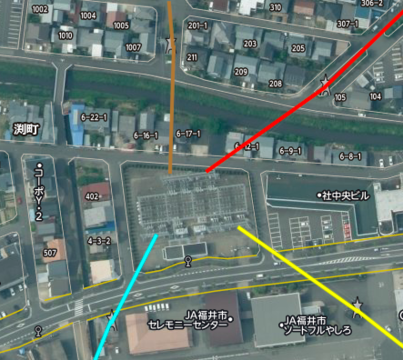 南福井変電所接続図