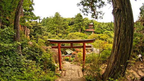 稲荷神社前より