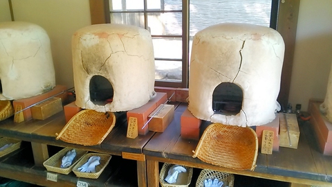 せんべい焼き体験