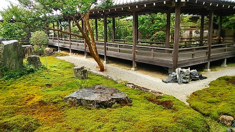 方丈庭園内部②