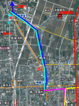 鯖江変電所接続図