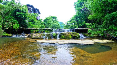 宮島峡1の滝