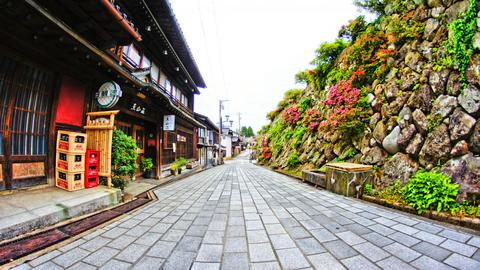 井波の町並み